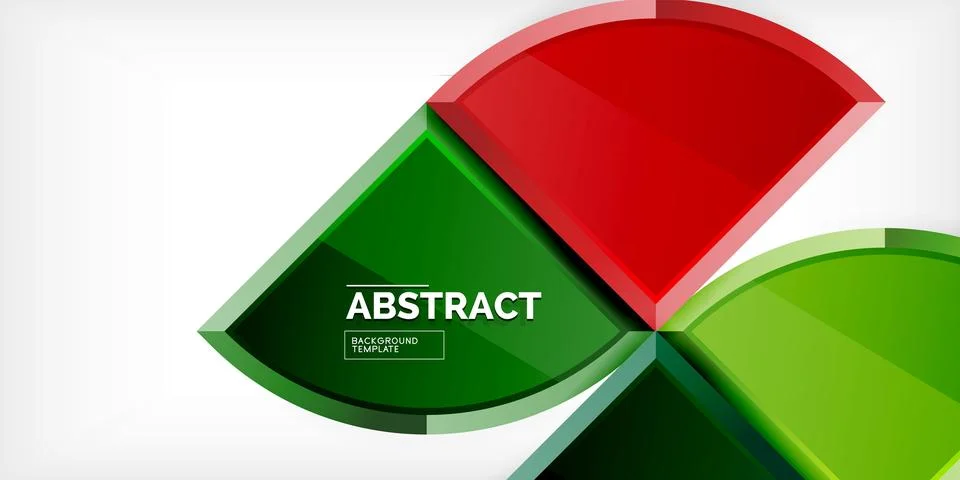 Glossy circles geometric background. Vector Illustration For Wallpaper, Banner 스톡 일러스트