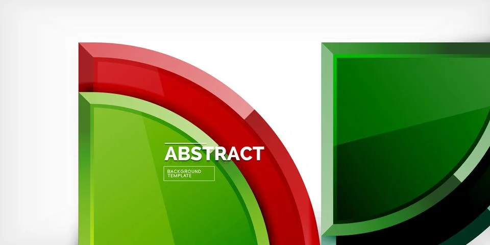 Glossy circles geometric background. Vector Illustration For Wallpaper, Banner 스톡 일러스트