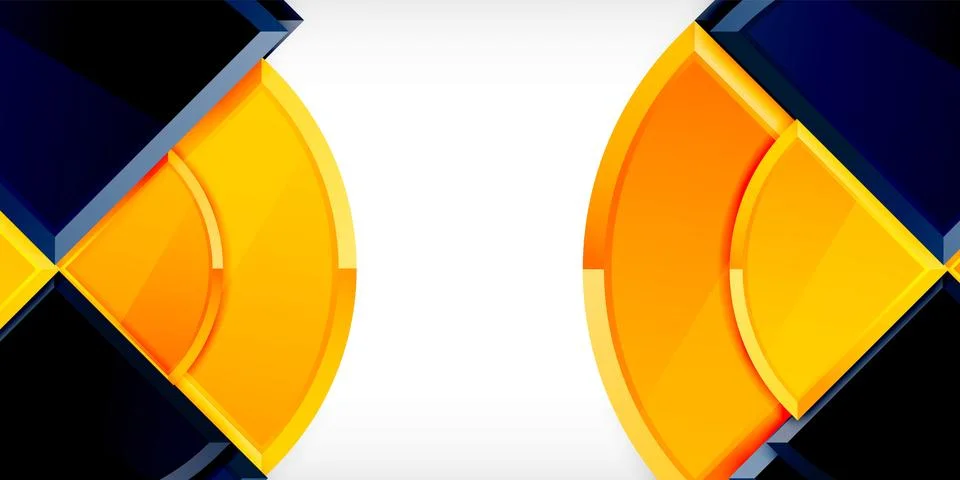 Glossy circles geometric background. Vector Illustration For Wallpaper, Banner 스톡 일러스트