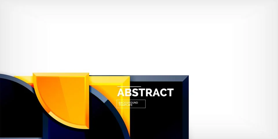 Glossy circles geometric background. Vector Illustration For Wallpaper, Banner 스톡 일러스트