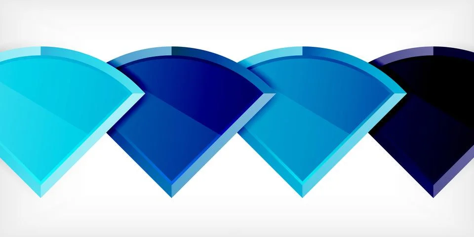 Glossy circles geometric background. Vector Illustration For Wallpaper, Banner 스톡 일러스트