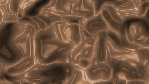 Glossy Dark Brown Liquid Abstract Background Stock Footage 313289081