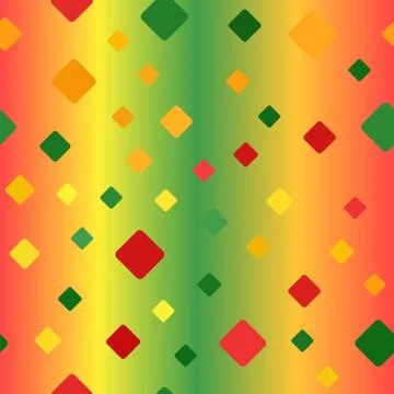 Glossy diamond pattern. Seamless vector Stock Illustration