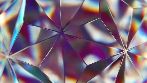 Glossy dispersion diamond Stock Illustration