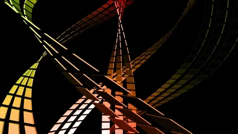 Glossy dna codes Video stock 98026520