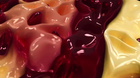 Glossy Fluid Abstract Background animation 스톡 동영상 303591431