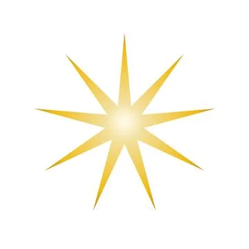 Glossy glitter mark. Sparkle. Vector. Stock Illustration
