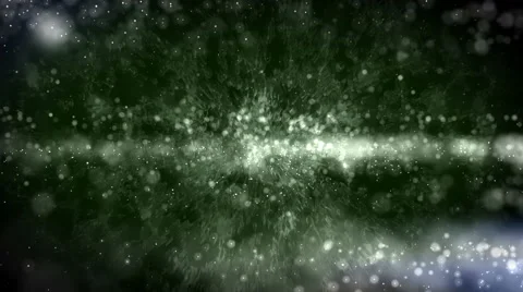 Glossy Green Particles Background Stock Footage 63785953