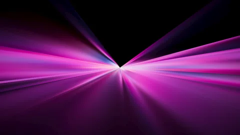 Glossy high-tech beams of vibrant color rapidly strobe Vídeo Stock 325793731