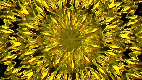 Glossy Kaleidoscope Background Stock Footage 239462846