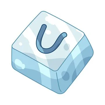 Glossy keycap u Illustrazione stock