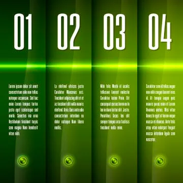 Glossy Layout Stock Illustration