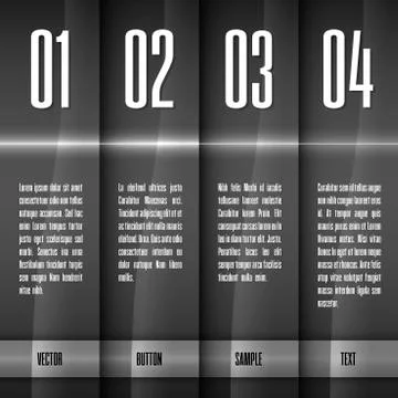 Glossy Layout Illustrazione stock