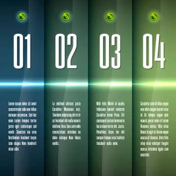 Glossy Layout Stock Illustration