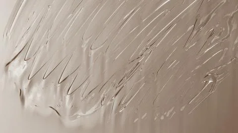 Glossy Liquid Movement: Viscous Thick Gel Abstract Background Illustrazione stock