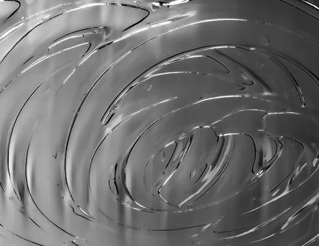 Glossy Liquid Movement: Viscous Thick Gel Abstract Background Illustrazione stock
