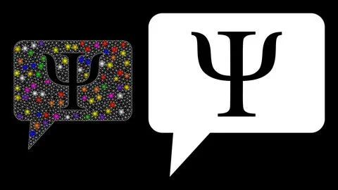 Glossy Mesh Suggestion Cloud Icon with Constellation Colorful Light Spots 스톡 일러스트