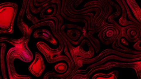 Glossy oganic red Video stock 99439121