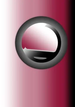 Glossy Orb Composition Stock Illustration