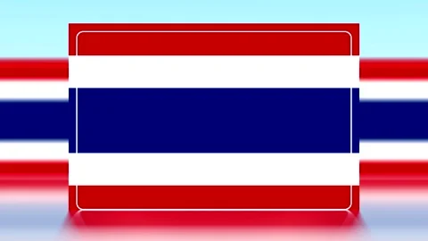 A glossy rectangular frame featuring the official horizontal striped nation.. Video stock 343642293