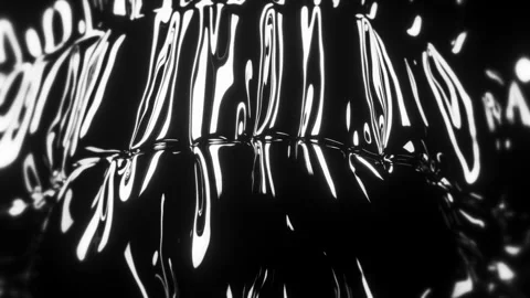 Glossy reflections abstract liquid puffer jacket motion background loop Stock Footage 328523745