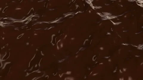 Glossy Rippling Dark Chocolate Liquid Texture Background Stock Footage 337066874
