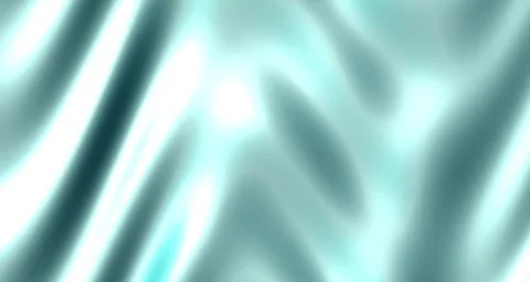 Glossy Teal Ocean Wave Surface Rendered Stock Illustration