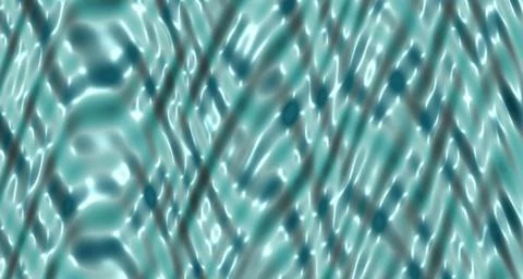 Glossy Teal Ocean Wave Surface Render Stock Illustration