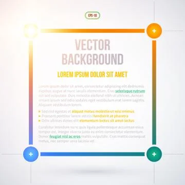 Glossy text layout on white background. EPS10 Stock Illustration