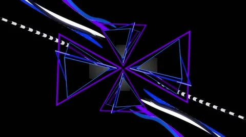 Glossy Trails Video stock 61832588