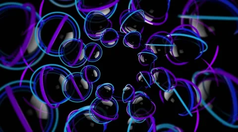 Glossy Trails Stock Footage 61833788