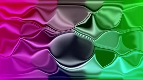 Glossy wavy motion background. dark gradient liquid background. vd 1378 Stock Footage 171420341