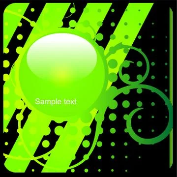 Glossy web button Stock Illustration