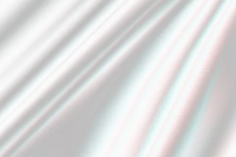 Glossy white silk fabric texture Stock Illustration
