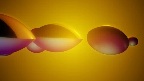 Glossy yellow shine Stock Footage 98226243