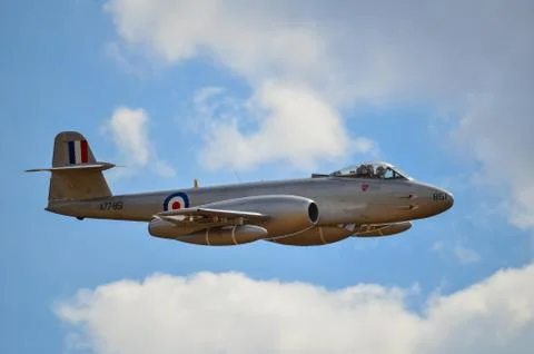 Gloster Meteor Close Up Stock Photos