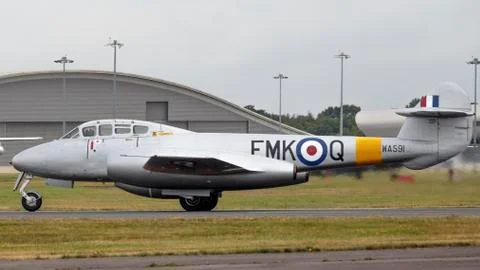 Gloster Meteor Foto stock