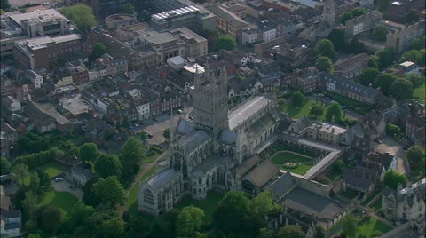 Gloucester Cathedral Stock Footage 65386313