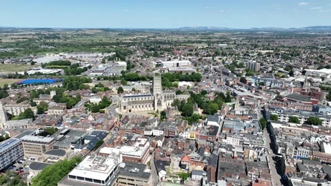 Gloucester Cathedral Stock Footage 313208009