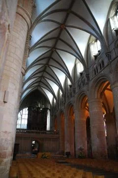 Gloucester cathedral Foto stock