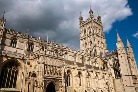 Gloucester Cathedral, UK Stock Photos