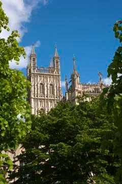 Gloucester Cathedral, UK Stock Photos