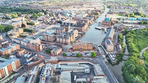 Gloucester Dock Timelapse Stock Footage 280009382
