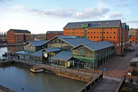Gloucester docks Foto stock