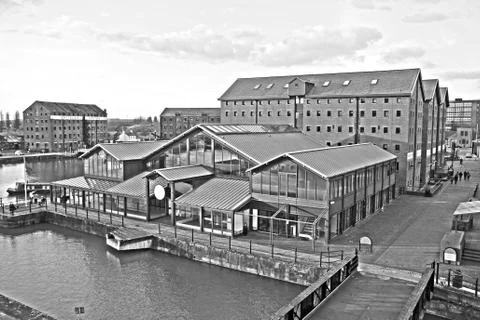 Gloucester docks Stock Photos