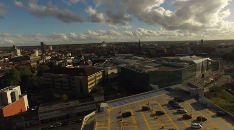 Gloucester shopping center Stock Footage 68982361