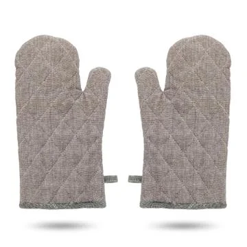 Glove for microwave. Foto stock