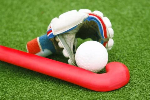 Glove with stick Stock Photos
