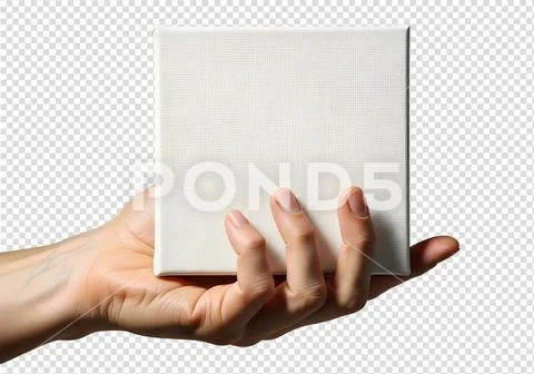 Gloved hand holding petri dish with colorful bacterial colonies isolated PSD Template