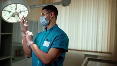 Gloves 2 Video stock 151786182